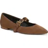 Veronica Beard Selene Charms Pointed Toe Flat