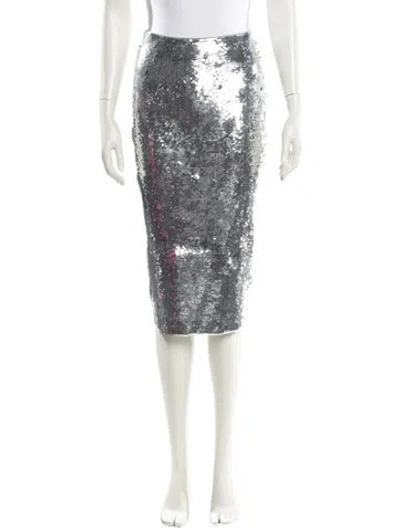 Pre-owned Veronica Beard Sequin Knee-length Skirt