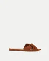 Veronica Beard Seraphina Slide Sandal In Caramel