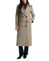 Veronica Beard Seth Notch Collar Dickey Coat In Brown