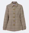 Veronica Beard Severine Prince Of Wales Check Jacket In Multicoloured