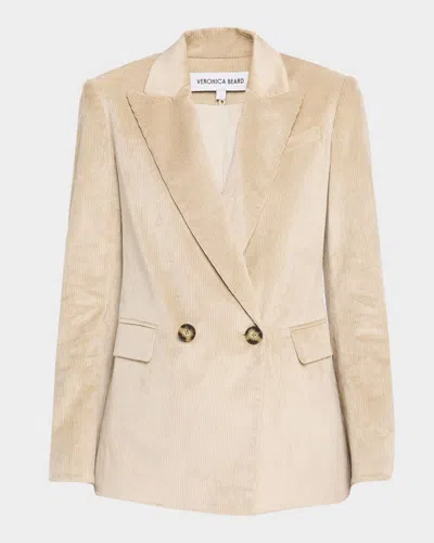 Veronica Beard Sevyn Corduroy Dickey Jacket In Multi