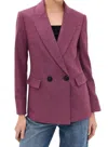 Veronica Beard Sevyn Wool Blend Dickey Jacket In Multi