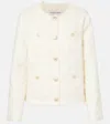 Veronica Beard Shalia Quilted Jacket In Weiss