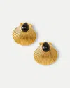 Veronica Beard Shell Gold Earrings In Gold