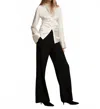 Veronica Beard Shiona Button Down Blouse In Dove In Gray