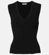 Veronica Beard Sid Sleeveless Pullover In Black