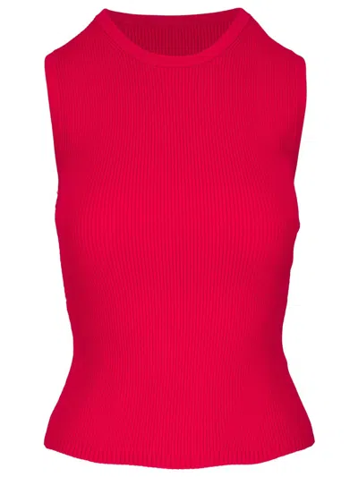 Veronica Beard Sid Tank Top In Red