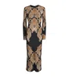 Veronica Beard Silk-blend Lupita Maxi Dress In Neutral
