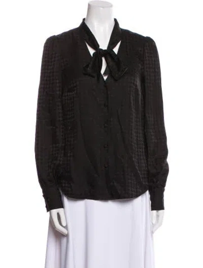 Pre-owned Veronica Beard Silk Evening Jacket In Black