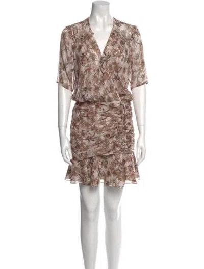 Pre-owned Veronica Beard Silk Knee-length Dress