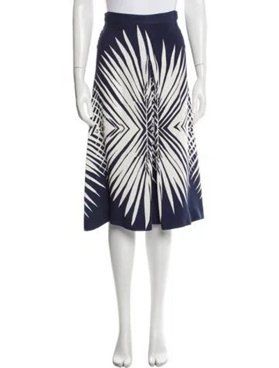 Pre-owned Veronica Beard Silk Knee-length Skirt