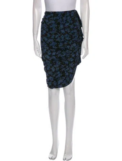 Pre-owned Veronica Beard Silk Knee-length Skirt In Multi