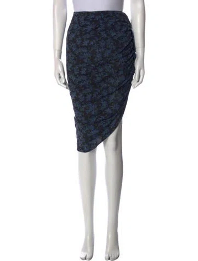 Pre-owned Veronica Beard Silk Knee-length Skirt In Multi