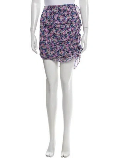 Pre-owned Veronica Beard Silk Knee-length Skirt In Multi