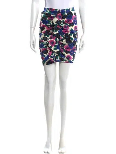 Pre-owned Veronica Beard Silk Knee-length Skirt W/ Tags In White
