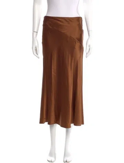 Pre-owned Veronica Beard Silk Midi Length Skirt