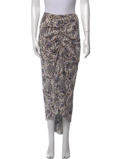 Pre-owned Veronica Beard Silk Midi Length Skirt