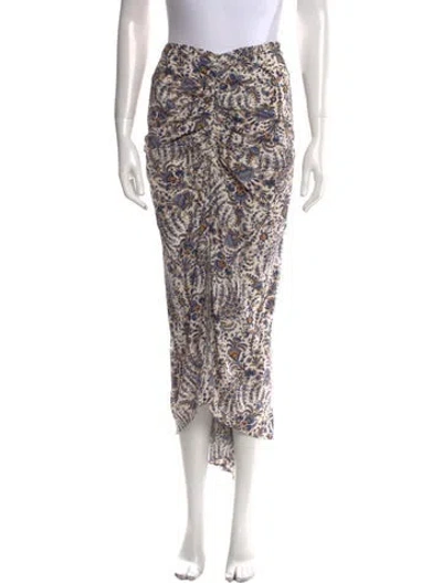 Pre-owned Veronica Beard Silk Midi Length Skirt