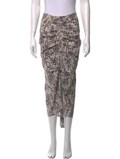 Pre-owned Veronica Beard Silk Midi Length Skirt