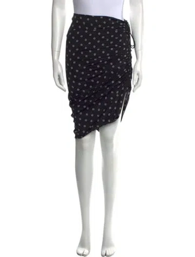 Pre-owned Veronica Beard Silk Midi Length Skirt In Multi