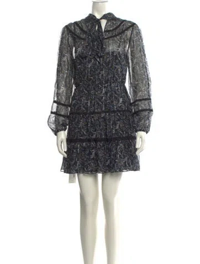 Pre-owned Veronica Beard Silk Mini Dress