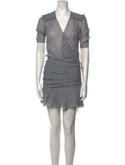 Pre-owned Veronica Beard Silk Mini Dress