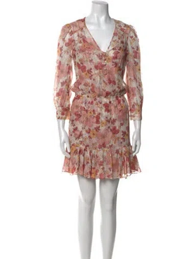 Pre-owned Veronica Beard Silk Mini Dress