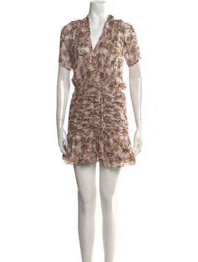 Pre-owned Veronica Beard Silk Mini Dress