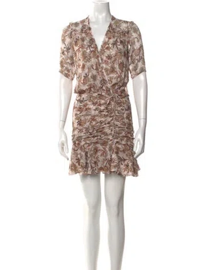 Pre-owned Veronica Beard Silk Mini Dress