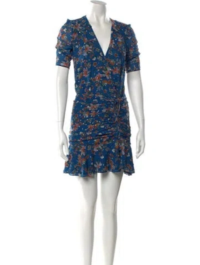 Pre-owned Veronica Beard Silk Mini Dress