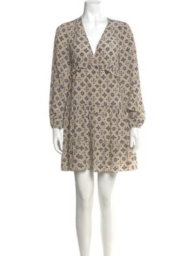Pre-owned Veronica Beard Silk Mini Dress