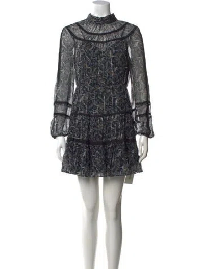 Pre-owned Veronica Beard Silk Mini Dress