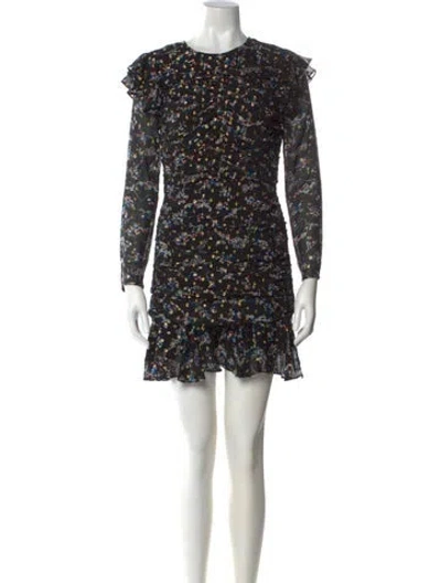 Pre-owned Veronica Beard Silk Mini Dress In Multi