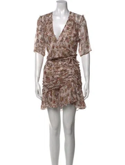 Pre-owned Veronica Beard Silk Mini Dress W/ Tags