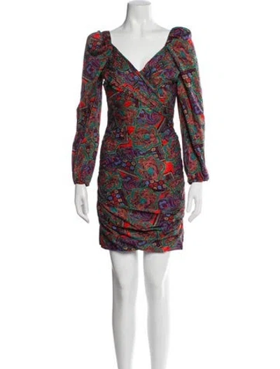 Pre-owned Veronica Beard Silk Mini Dress W/ Tags In Black