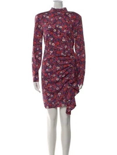 Pre-owned Veronica Beard Silk Mini Dress W/ Tags In Red