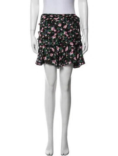 Pre-owned Veronica Beard Silk Mini Skirt In White