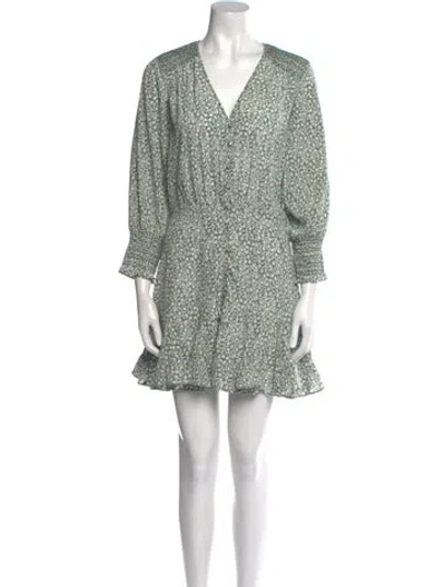 Pre-owned Veronica Beard Silk Printed Tunic In Multi