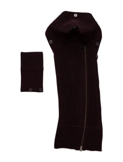 Pre-owned Veronica Beard Silk Striped Scarf In Black