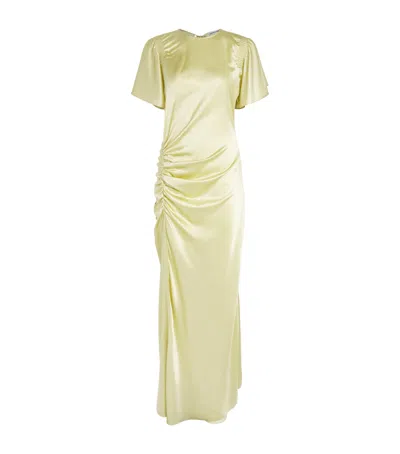 Veronica Beard Silk-blend Huntleigh Midi Dress In Green