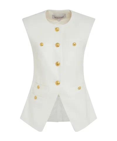 VERONICA BEARD SINGLE BREASTED VEST