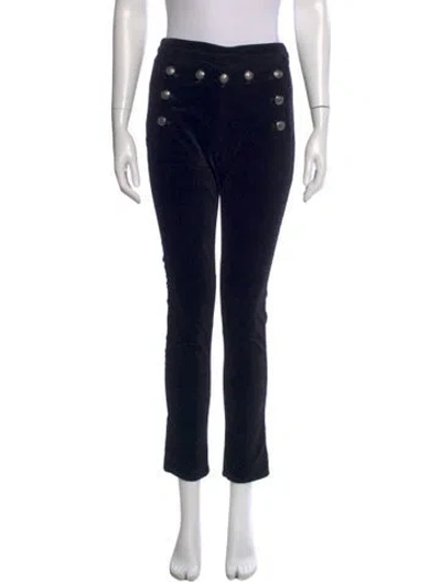 Pre-owned Veronica Beard Skinny Leg Pants In Black