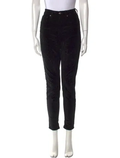Pre-owned Veronica Beard Skinny Leg Pants In Black