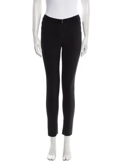 Pre-owned Veronica Beard Skinny Leg Pants In Black