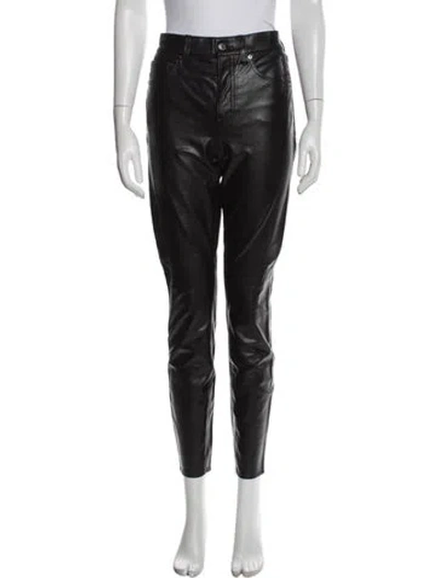 Pre-owned Veronica Beard Skinny Leg Pants In Black