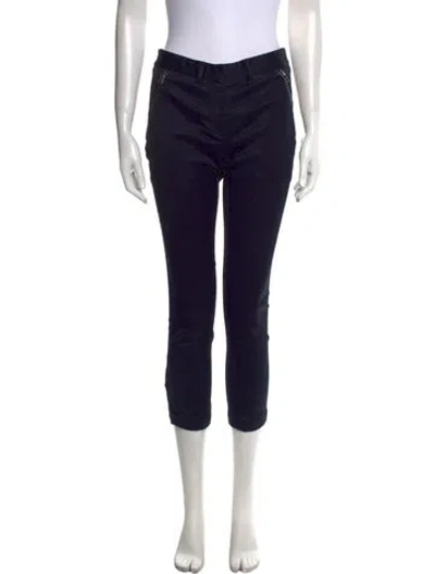 Pre-owned Veronica Beard Skinny Leg Pants In Black