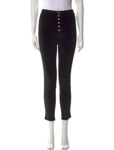 Pre-owned Veronica Beard Skinny Leg Pants In Black