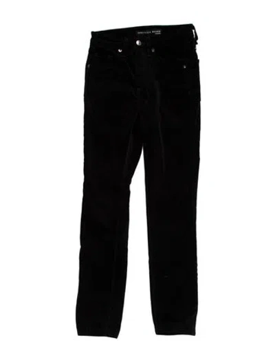 Pre-owned Veronica Beard Skinny Leg Pants In Black