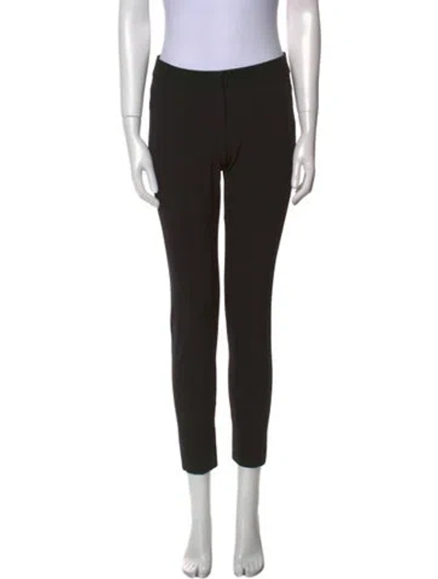 Pre-owned Veronica Beard Skinny Leg Pants In Black